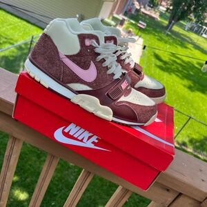 Nike Kids' Pink and Brown Sneakers
